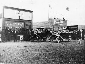 1913-07-01 Empress July 1 Celebrations M.L. Haggins Real Estate & Brown’s Drug & Book Store