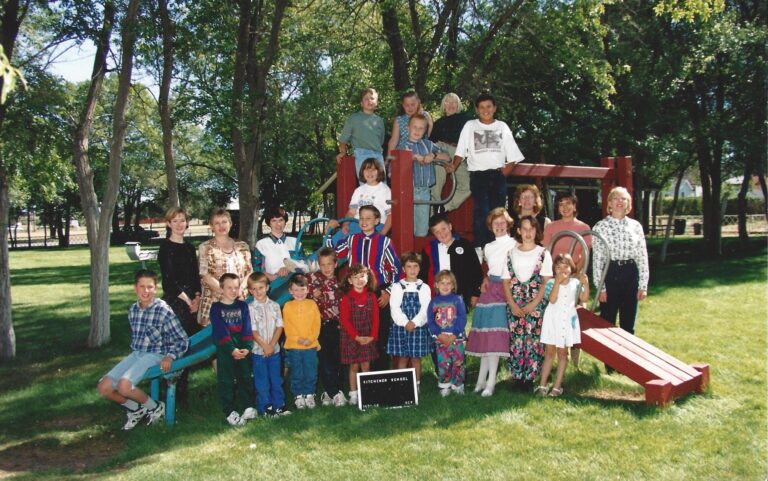 1995-1996 Last students of Kitchener School