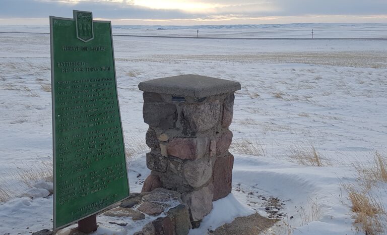 Battleford - Red Deer Forks Trail Cairn