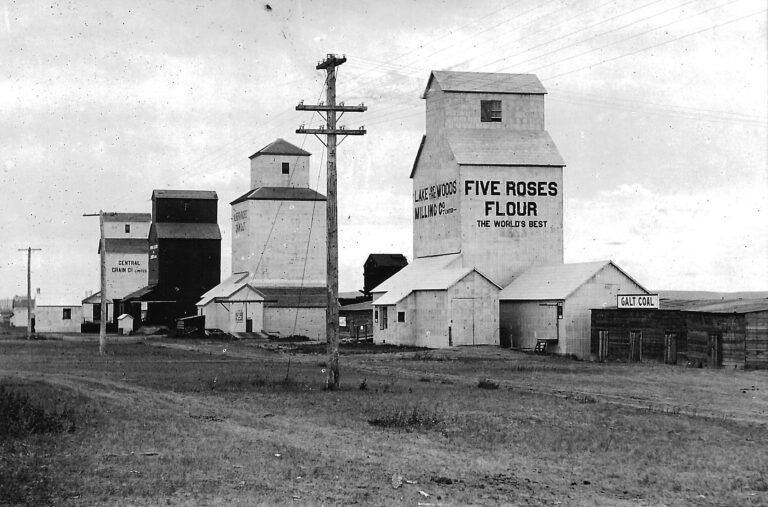 Empress grain elevators