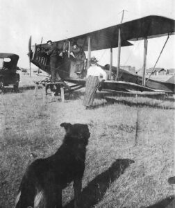 First airplane in Empress