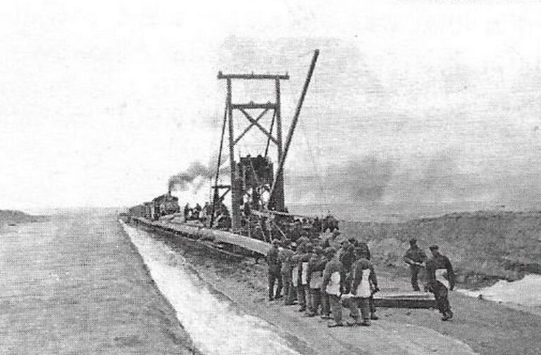 Railway construction