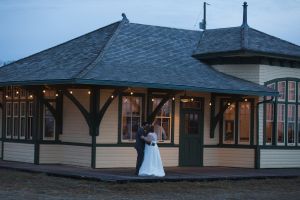 First Dance, Wedding at Empress Train Station