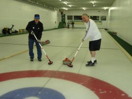 Curling: Vernon Dodd of Empress, AB & Alban Goulden of Vancouver, BC