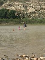 Taking a Little Dip by Michelle