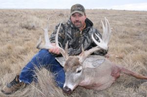 White tail buck hunting 2