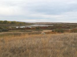 Fall on the Red Deer River