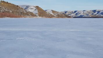 South Saskatchewan River in Winter